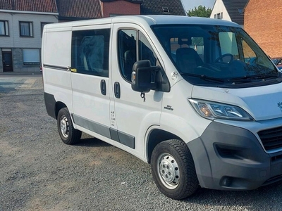 Fiat Ducato dubbelcabine 6pl 2016 2.0hdi 141dkms AC