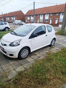 Toyota Aygo prête à être immatriculé