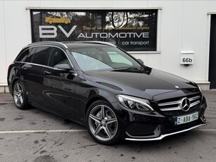 Mercedes C200d 2017 - AMG pack - Trekhaak - sfeerverlichting