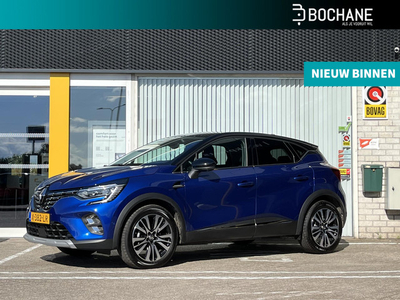 Renault Captur 1.3 Mild Hybrid 160 EDC Iconic , NL-Auto, FULL OPTION, Cruise adaptief, Bose-Audio, Stoel & stuur verwarming, Voorruit verwarming, Leder, 360 graden camera, Park assist, Lichtmetaal 18'', LED, Parkeersensoren