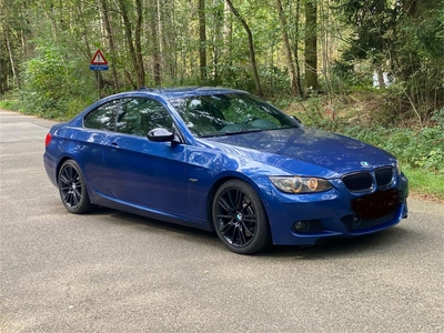 BMW E92 335d le mans blue Mpakket origineel 2008