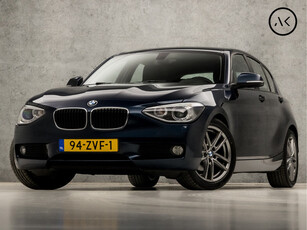 BMW 1-serie 116i Sportline (GROOT NAVI, CLIMATE, M STUUR, M SPORT ONDERSTEL, STOELVERWARMING, LEDEREN SPORTSTOELEN, XENON, CRUISE, NIEUWE APK, NIEUWSTAAT)