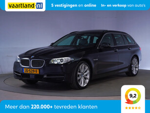 BMW 5 Serie 535D XDRIVE High Executive 6 Cilinder[ Pano cruise leer navigatie ]