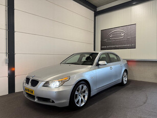 BMW 5-serie 525i Executive NAP, Cruise Control, Parkeersensoren, Airco, Stoelverwarming, Onderhoudshistorie, Nieuw APK