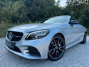 Mercedes C200 Cabrio BENZINE/AMG/Night/19inch/Camera/Led