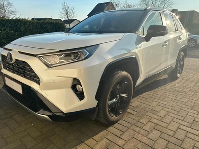 Toyota RAV4 2.5 Hybrid Style Plus - Metallic wit - Getinte r