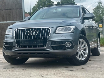 Audi Q5 2.0 Benzine Quattro-2015-Pano-Navi-Leder-Led