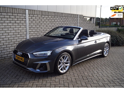 Audi A5 CABRIOLET 35 TFSI S Edition Autom Luxe Leder Stoel en Nek Verwarming Navi Clima LED Koplampen 2x PDC LMV NL Auto.