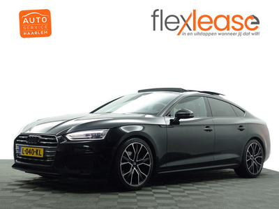 Audi A5 Sportback 2.0 TFSI MHEV 246pk S line Black Optic Aut- Panodak, Xenon Led, Camera, Sport Leder Interieur, Side Assist, Dynamic Select