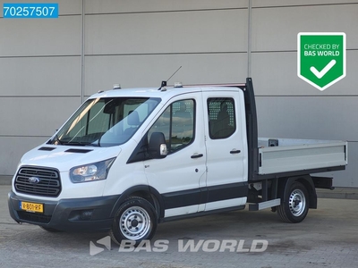 Ford Transit 105pk Open Laadbak Dubbel cabine Airco Navi Tre