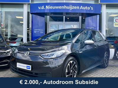 Volkswagen ID.3 First 58 kWh € 4000,= AUTODROOM + SEPP SUBSIDIE Info Bas: 0492-588982