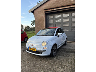 Fiat 500 C 1.2 Lounge Cabrio/Airco/Alcantara/LMV