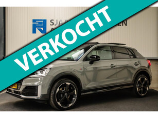 Audi Q2 1.4 TFSI CoD Sport Pro Line S S-line 150pk S-Tronic! 1e Eig|DLR|Panoramadak|LED Matrix|3D Knippers|Camera|B&O|Black|19inch