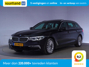 BMW 5 Serie TOURING 520i High Executive Aut. [ Panorama Comfortzetels Leder ]