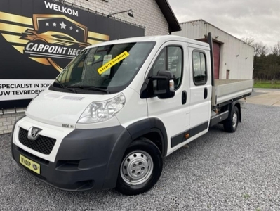 Peugeot Boxer laadbak 3.0 hdi 177pk 7 ZITPLAATSEN 146 000 km