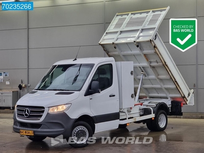 Mercedes Sprinter 514 CDI Kipper met kist 3500kg trekhaak Ai