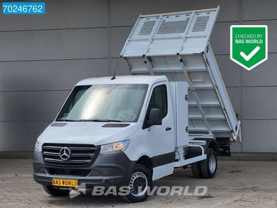 Mercedes Sprinter 514 CDI Kipper met kist 3500kg trekhaak Ai