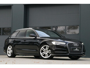 Audi A6 Avant 1.8 TFSI 190PK 2x S-LINE Leder Sportzetels Trekhaak PrivacyGlass Chroom Navi Xenon Pdc Led 141000KM BJ2015