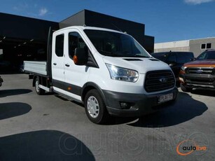 Ford Transit L4 Laadbak Dubbele Cabine 2.0 TDCi 130pk 7 plaatsen '17 135000km (84796)