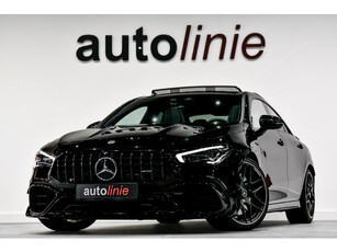 Mercedes-Benz CLA-klasse AMG 45 S 4MATIC+ Aero, Perf stuur, Pano, Schaal, Memory, Keyless, Burm, Camera!