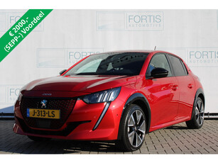 Peugeot e-208 EV GT 350 50 kWh NL AUTO | NA SUBSIDIE 15.900!!!! CAMERA | STOELVERW | HALF LEDER | CARPLAY |