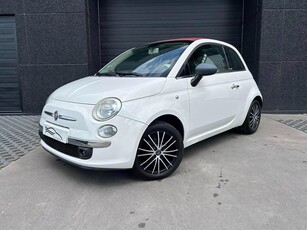 fiat 500c cabrio - airco - pdc - leder - gekeurd - garantie