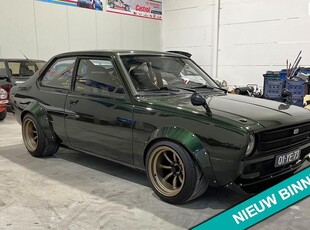 Toyota Corolla KE30 widebody,rolkooi,Bride kuipstoelen,Nardi