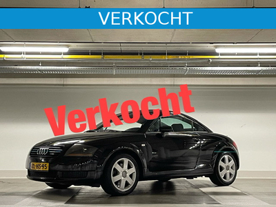 Audi TT Coupé 1.8 5V Turbo 180pk - NAP! - 180pk - leer - zwart -