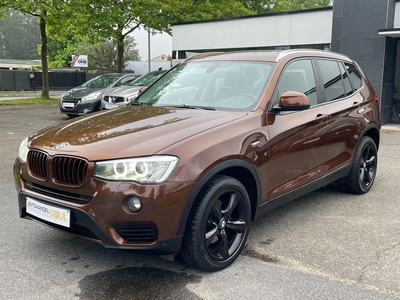 BMW X3 2.0dA sDrive, 2016, 107.990km, Full Opt., Keuring VVK