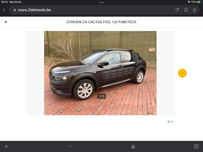 Citroen C4 cactus bj 2017