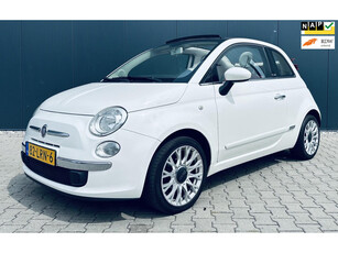 Fiat 500 C 1.2 Lounge Airco Automaat Leder Cabrio NAP PDC