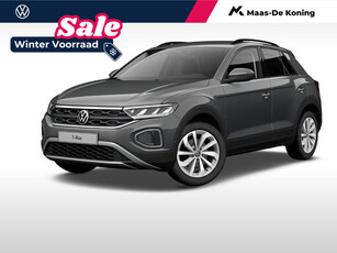 Volkswagen T-Roc 1.0 TSI Oranje Edition, 116 pk 6 versn. Hand · Airconditioning automatisch, 2-zone (climatronic) · Velgen 'johannesburg, 17 inch lichtmetaal ·