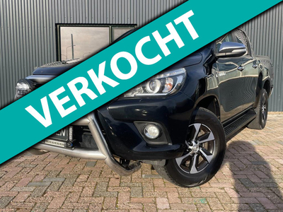 Toyota HiLux 2.4 D-4D-F Executive MARGE grijs kenteken 5P