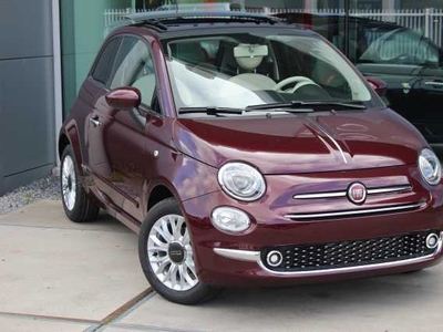 Fiat 500 1.2i Lounge Bordeaux schuifdak