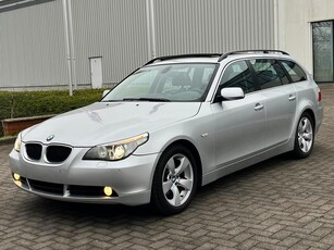 BMW e61 5serie • AUTOMATIC • PANODAK • PDC • GPS • TREKHAAK