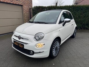 Fiat 500C 1.2i Lounge (EU6d-TEMP),GARANTIE,AIRCO,NAVI,CRUISE