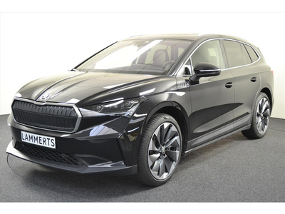 Škoda Enyaq iV 80 Elektromotor 204pk Sportline Electr. trekhaak 12% bijtelling 53.305, - EX BTW