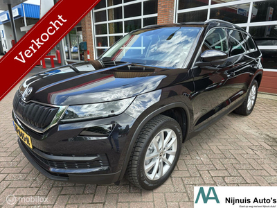 Skoda Kodiaq 1.5 TSI Business Edition DSG | Pano | Trekhaak | Lane-Side-Assist | Elektr-Spiegels-Klep | ACC | PDC | Stoelverwarming | Keyless | Canton | LED | Achteruitrijcamera | Flippers