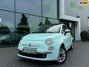 Fiat 500 C 1.2 Lounge * PDC * Chroom pakket * Mintgroen