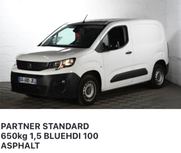 Peugeot Partner Standaard 1.5 Bluehdi 100 Asfalt