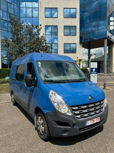 RENAULT MASTER 7PLACES DOUBLE CABINES