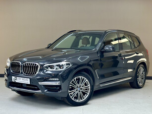 BMW X3 xDrive30e High Executive, 293Pk, 2020, Onderhoudscontract tot 2026, Volledig leder, Trekhaak, Navigatie, Cruise control, Climate control, Stoelverwarming V+A, Elektrische achterklep,