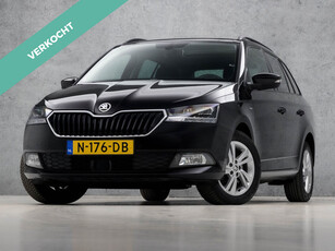 Škoda Fabia Combi 1.0 TSI Ambition Sport (PANORAMADAK, APPLE CARPLAY, NAVIGATIE, STOELVERWARMING, LED KOPLAMPEN, CAMERA, GETINT GLAS, SPORTSTOELEN, CRUISE, NIEUWE APK, NIEUWSTAAT)