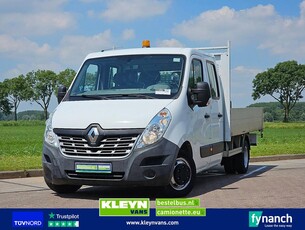 Renault MASTER 2.3 open-laadbak kraan!