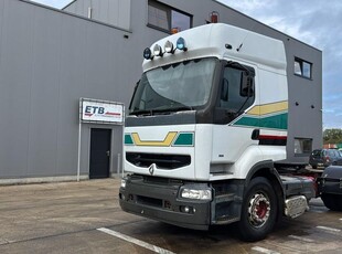 Renault Premium 385 (GRAND PONT / POMPE MANUELLE / BOITE MAN