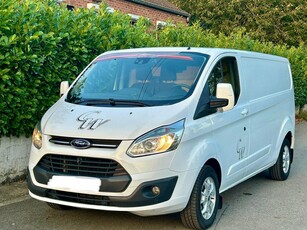 Ford transit custom long châssis..caméra..Airco..114.000 km