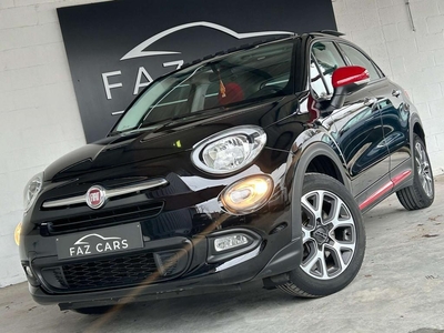 Fiat 500X 1.6i E-torq Rosso Amore * TOIT PANO + GPS + CUIR *