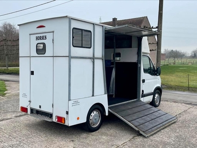 Renault Master 2.5DCI Paardencamionette Horse Cheval 850kg