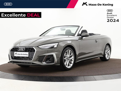 Audi A5 Cabriolet 35 TFSI S edition 150 PK · Voorstoelen verwarmd · Bekleding Leder/Alcantara · Ambient light