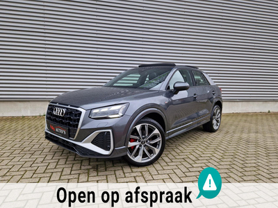 Audi Q2 35 TFSI 150pk 3x S line Panodak Matrix Acc Virtual Elektrische kofferbak Dodehoeksensor Draadloze oplader